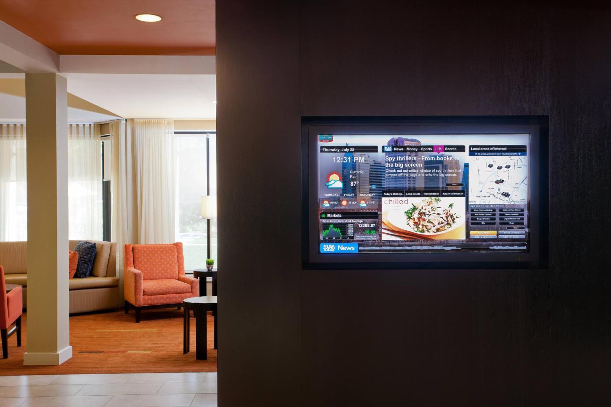 Отель Courtyard Sacramento Airport Natomas Экстерьер фото